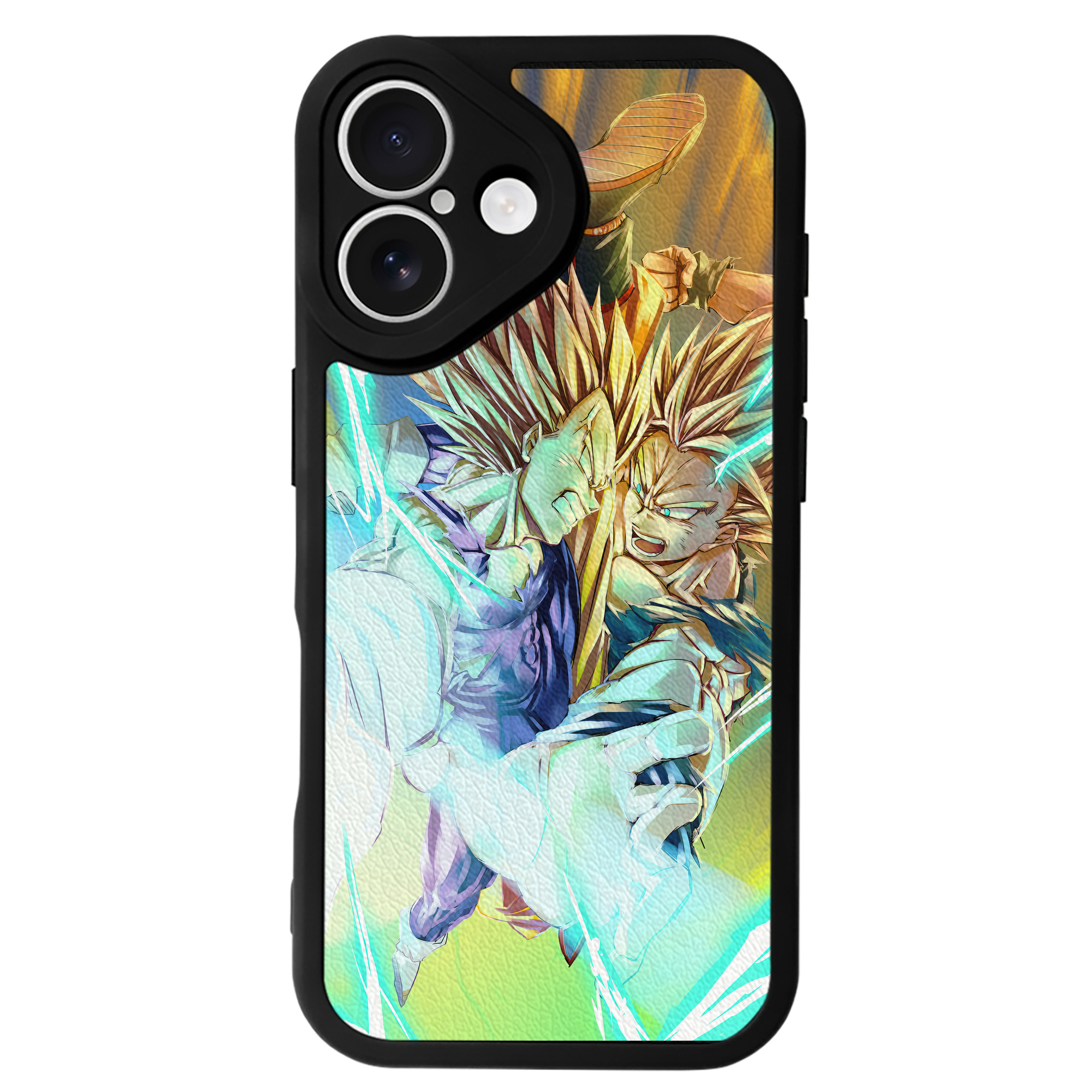 （画像用） ドラゴンボール DRAGON BALL 【iPhone 16シリーズ対応】シリコンスマホケース（レザー調） 材質：シリコン